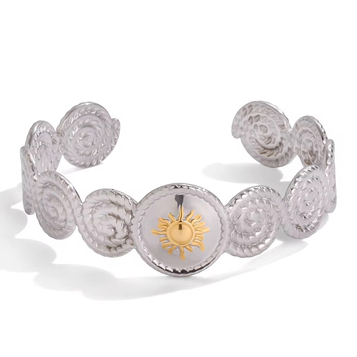 Solar Radiance Cuff Bracelet
