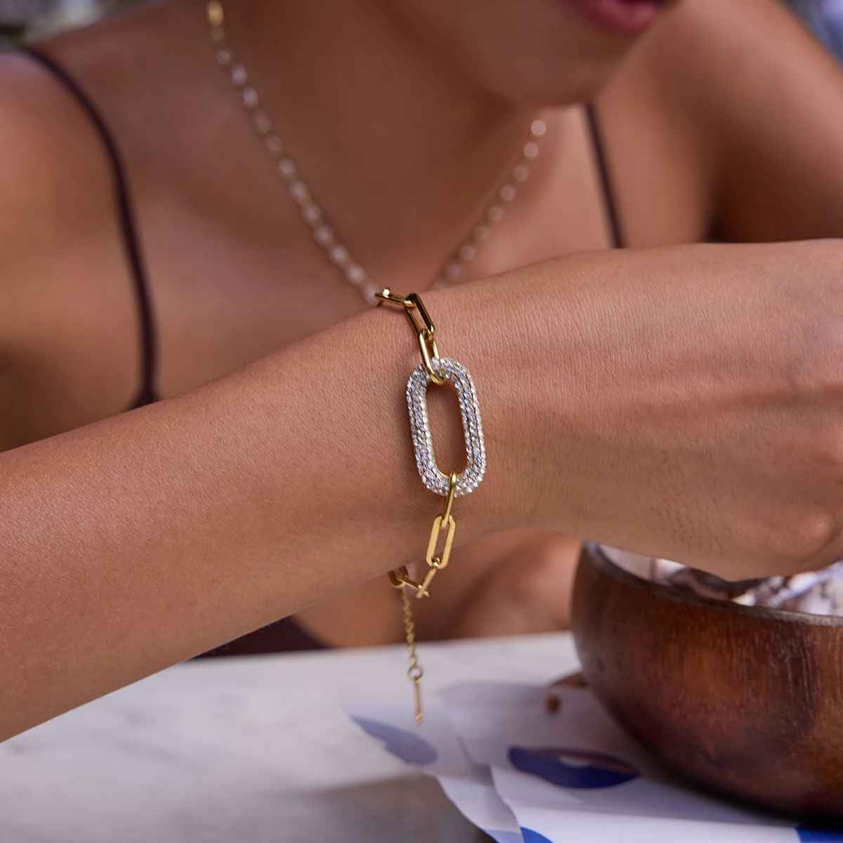 Aurora Link Chain Bracelet