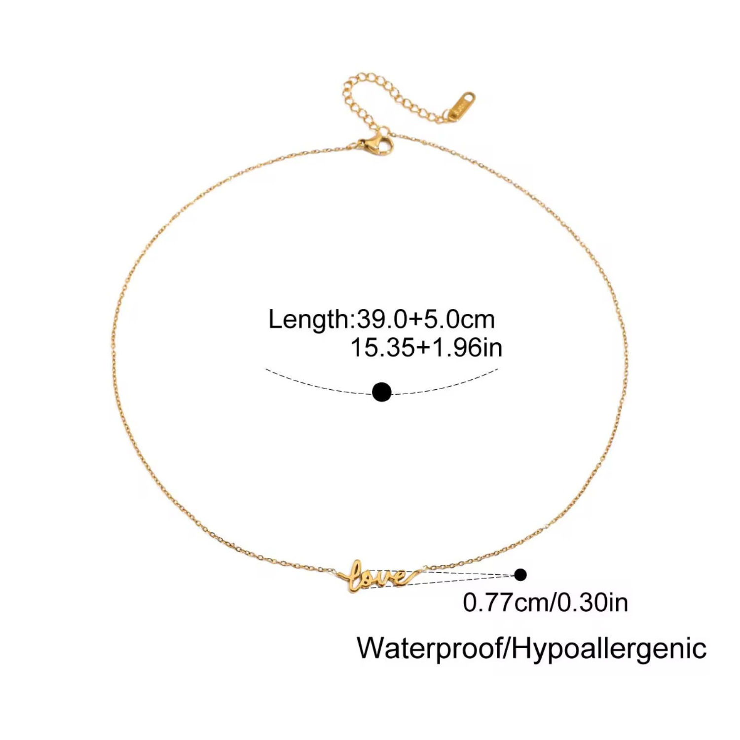 Dainty Love Necklace