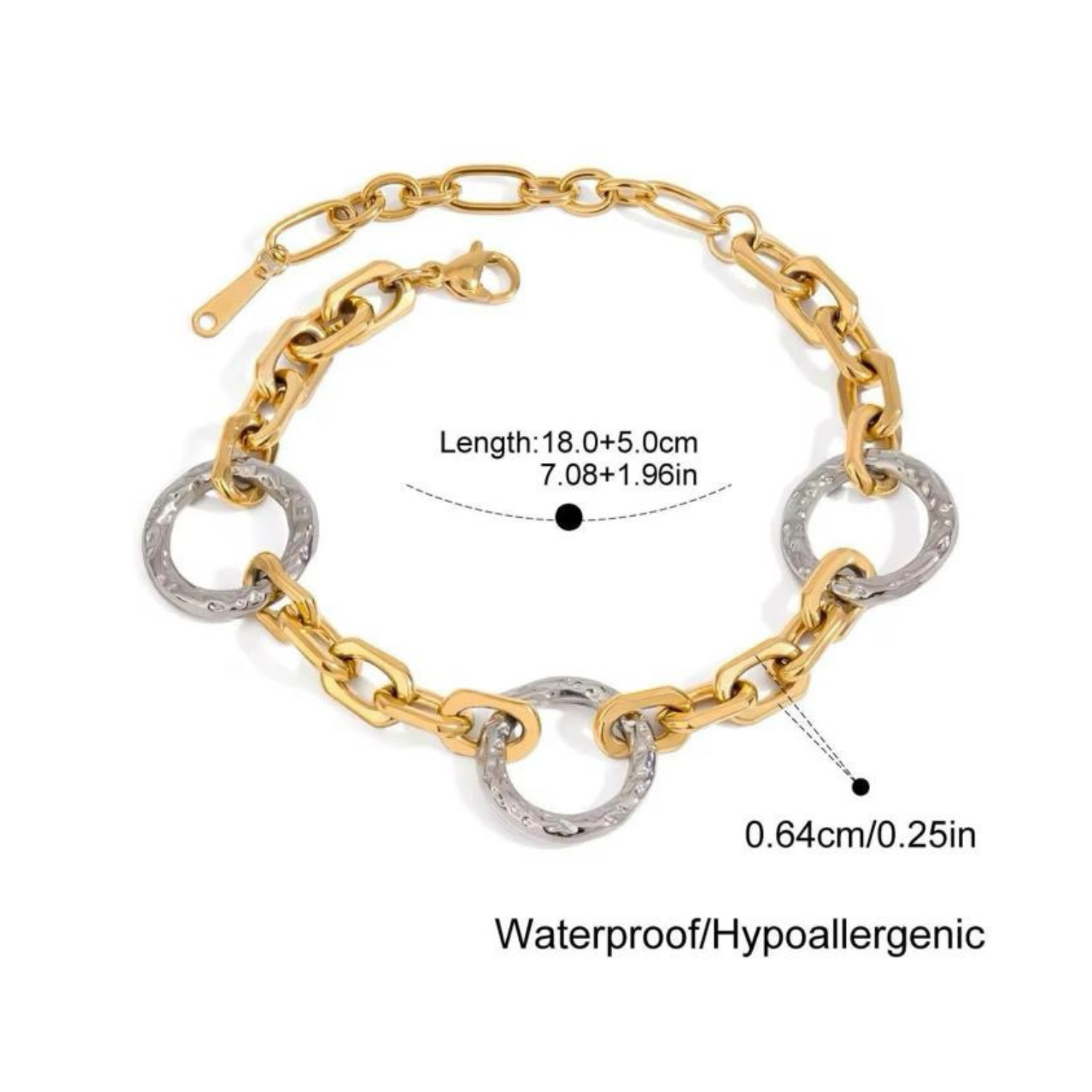 Dual Harmony Chain Bracelet