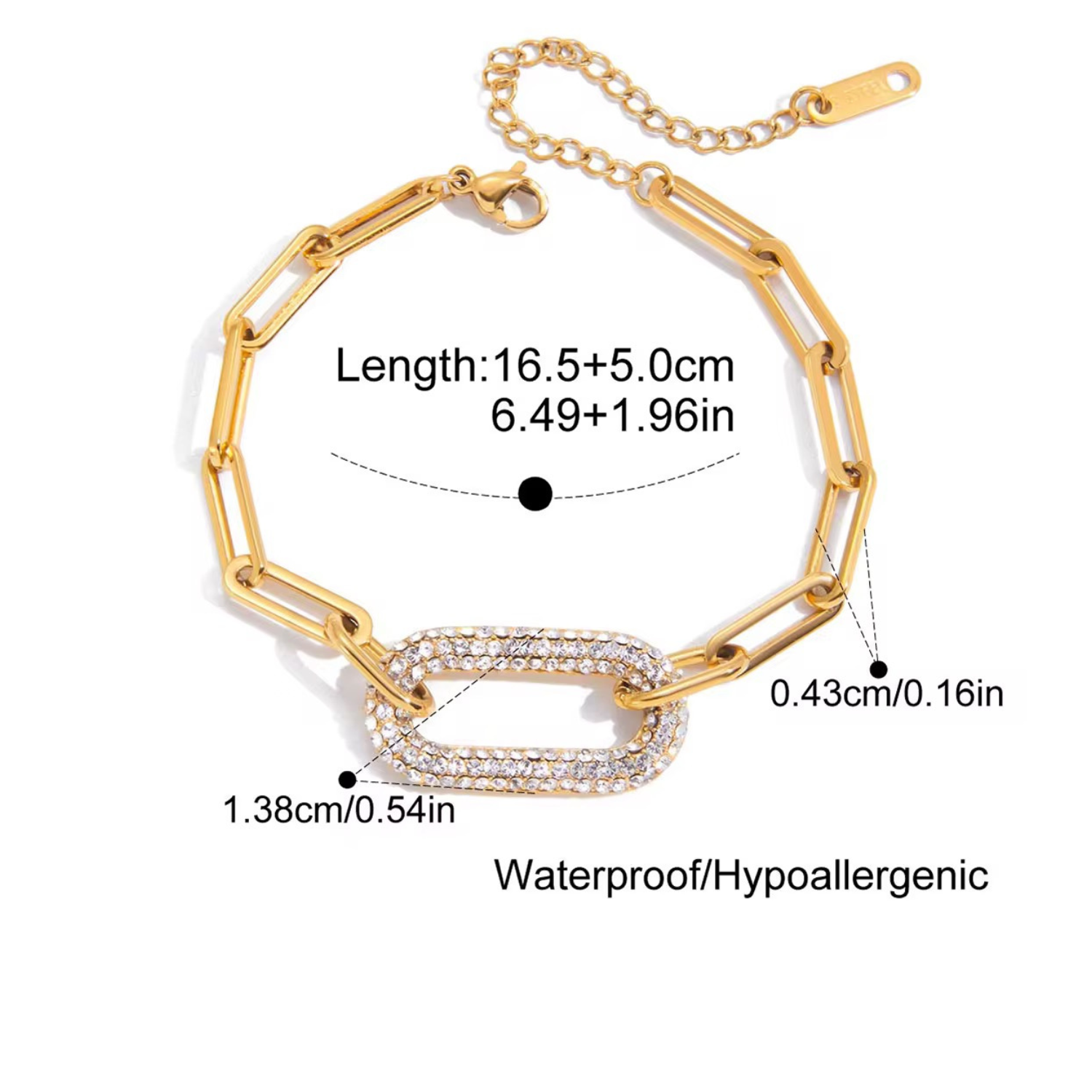 Aurora Link Chain Bracelet