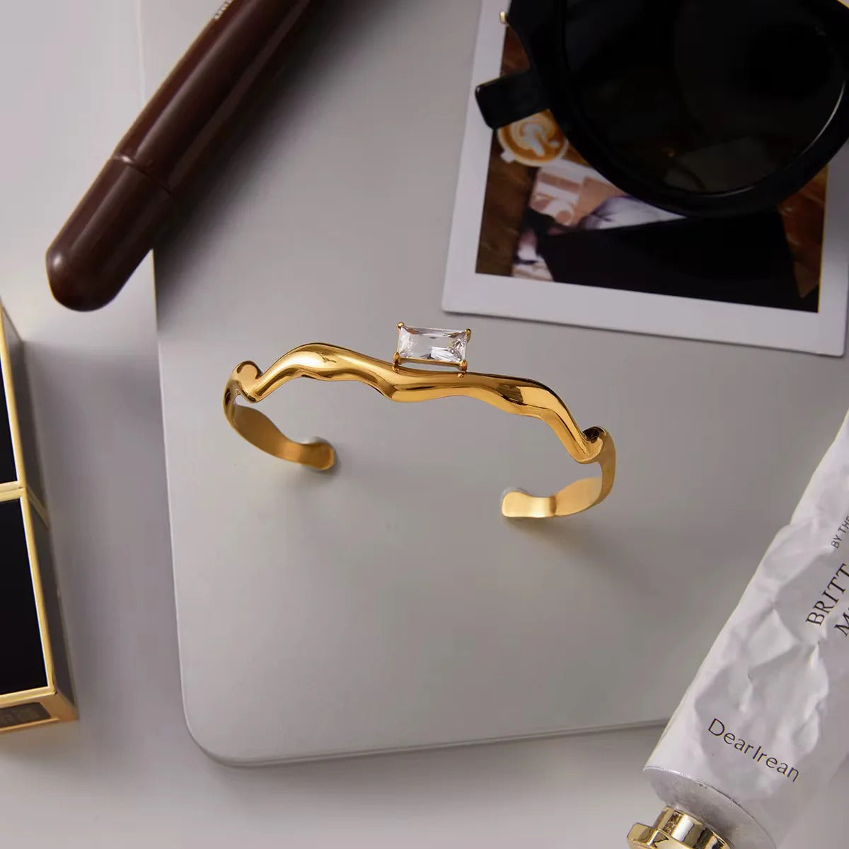 Waves of Grace Cuff Bracelet