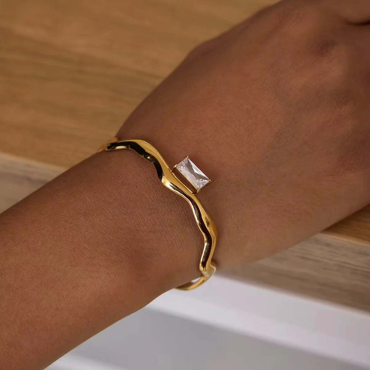 Waves of Grace Cuff Bracelet